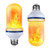 LED Flame Effect Light Bulbs  Calmsen E26 E27 Flickering Fire Light Bulbs with 4 Modes  3W Flame Bulb for Christmas  Home Decor  Party  Restaurant  Outdoor