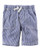 Carter s Carter s Pull On Blue   White Striped Poplin Shorts  3 Months   Blue White