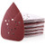 Sanding Pads for Black and Decker Mouse Sanders  50PCS 180 Grit Hook and Loop Sandpaper Sheets   LotFancy 12 Holes Detail Palm Sander Sand Paper