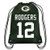 Green Bay Packers Rodgers A  12 Player Drawstring Backpack
