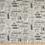 Timeless Treasures Hive Rules Bee Words Natural Quilt Fabric