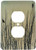 3dRose lsp_44734_6 Birds On Branches- Winter- Nature Art 2 Plug Outlet Cover