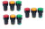 RESALET Indicator Lights AC DC 110V  Red Green Yellow LED  22mm Panel Mount  for Electrical Control Panel  HVAC  DIY Projects 9Pcs