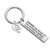 FEELMEM Engineer Gift Worlds Okayest Engineer Keychain Software Engineer Gift Aerospace Engineer Gift Mechanical Architect Construction engineer gift  Silver