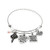 MS  CLOVER Mother of The Bride Bracelet  Today a Bride Tomorrow A Wife Forever Your Daughter Bangle  Wedding Gift for Mother from Daughter