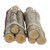 Walnut Hollow Value Pack 6 Pieces Rustic Birch Logs for Home Decorating and Weddings