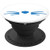 Super Cute Blue Cat Whiskers Meow Design Kitten Face White PopSockets Grip and Stand for Phones and Tablets