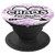 Cute Teacher Gift Chaos Coordinator Mom Boss Design Purple PopSockets Grip and Stand for Phones and Tablets