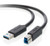Belkin SuperSpeed USB 3 0 Cable  Black  10 feet