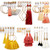 36 Pairs Colorful Tassel Earrings Tiered Long Layered Dangle Fringe Earring Hoop Drop Earrings Bohemian Fringe Earring for Girl Women Fashion Gift 36 Pairs Colorful Tassel Earrings Tiered Long Layered Dangle Fringe Earring Hoop Drop Earrings Bohemian Fringe Earring for Girl Women Fashion Gift