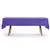 GiftExpressions 6 Pack Party Disposal Premium Plastic Tablecloth 54 Inch  x 108 Inch  Rectangle Table Cover  Purple  6 Pack Rectangle 54 Inch  x 108 Inch