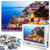 Jigsaw Puzzles for Adults  1000 Piece Puzzles  Aegean Sea Large Puzzle Game Artwork  Educational Intellectual Decompressing Fun Game for Kids Adults Toy  27 5  x19 6
