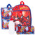 Marvel Spiderman Backpack Combo Set - Marvels Spiderman 5 Piece Backpack School Set (Red)