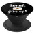 Donut Give Up Funny Doughnut Workout PopSockets Grip and Stand for Phones and Tablets