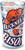 Tervis Bucknell University All Over Insulated Tumbler With Wrap  16 oz  Clear