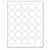 Laser Ink Jet White Labels  1 5  Round   30 Per Page   1500 Labels