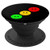 Moody Stoplight Diagonal Stop Light Faces Traffic Signal PopSockets Grip and Stand for Phones and Tablets