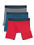 Fruit of the Loom Men s 3 Pack Everlight  active   Assorted color   BOXER Brief  Large