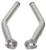 Origin8 Compe Lite Bar End  Long  Silver