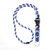 Swamp Fox Memphis Tigers Paracord Lanyard with Team Charm  Neck Clasp  and Keychain Release