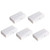 uxcell 5pcs MC 51 Surface Mount Wired NC Door Contact Sensor Alarm Magnetic Reed Switch White