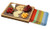 Seville Classics Easy-to-Clean Bamboo Cutting Board and 7 Color-Coded Flexible Cutting Mats with Food Icons Set