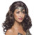 Rubie s womens Dc Comics Ww84 Wonder Woman Costume Wig  As Shown  One Size US