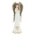 Dicksons Said A Prayer for You Today Angel Ivory 3 5 x 8 Resin Stone Tabletop Figurine