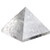 1 5inch Natural Pyramid Carved Chakra Healing Crystal Reiki Stone Gemstone Radiation Deflection Home Decor Gift Decoration Crafts  Clear Crystal
