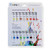 KINGART Studio Acrylic Paint  12ml   4oz   Set of 18 Colors  Assorted
