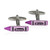 Cuff Daddy Purple Crayon Cufflinks with Presentation Box