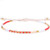KELITCH Womens Miyuki Beads Strand Bracelets Bangles Handmade Boho Friendship Bracelet Rainbow Friendship Jewelry