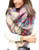 Blanket Scarf Oversized Plaid Wrap Shawl for Women Fall Winter