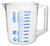 Measuring Jug  2000ml   Polypropylene   Screen Printed Graduations  Spout   Handle for Easy Pouring   Excellent Optical Clarity   Eisco Labs