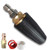 Hourleey Pressure Washer Rotating Turbo Nozzle  3 0 Orifice  3 0 GPM with 1 4  Quick Connect for Cold Water Pressure Washers  4000 PSI