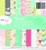 Dear Lizzy 5th   Frolic Paper Pad 6 X6  36 Sheets 18 Designs 2 Each