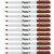 Sharpie 37117BX Permanent Markers  Sharpie  Ultra Fine  12 BX  Brown