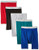 Hanes Men s Tagless Exposed Waistband Boxer Briefs  Assortment 1  Small