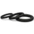 SOCOAT Elastic Waterproof Exercise Training Silicone Exercise Bands 3pcs BLK56
