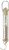 Ajax Scientific Plastic Tubular Spring Scale  1000g 10N Weight Capacity  Brown