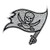 FANMATS NFL Tampa Bay Buccaneers Bling Emblem  6 25 inches