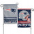 WinCraft NFL New England Patriots WCR08374013 Garden Flag  11  x 15