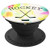 Cool Ice Hockey Stick Puck Player Goalie on Watercolor Paint PopSockets Grip and Stand for Phones and Tablets