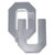 University of Oklahoma Sooners Premier Metal Auto Emblem  Chrome