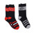 Ripple Junction Naruto Shippuden Symbols 2 Pack Novelty Crew Socks OS Multi