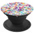 Colorful Rainbow Paint Splatter Pattern PopSockets Grip and Stand for Phones and Tablets