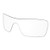 Predrox Crystal Clear Batwolf Lenses Replacement for Oakley Sunglass OO9101
