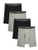 Fruit of the Loom Men s CoolZone Boxer Briefs  black Gray  Large
