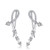 Ear Crawler  Mariafashion Cuff Earrings Sterling Silver Ear Climber Butterfly Diamond Zircon Stud Earrings  star ear cuff Ear Crawler  Mariafashion Cuff Earrings Sterling Silver Ear Climber Butterfly Diamond Zircon Stud Earrings  star ear cuff