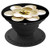 Paper Flower  Cute Flower  Black  Beautiful Floral PopSockets Grip and Stand for Phones and Tablets
